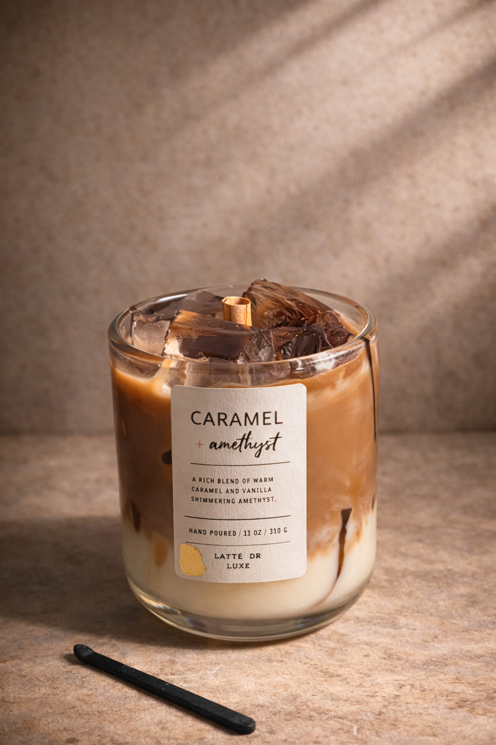 Caramel + Hazelnut | Luxury Latte Candle