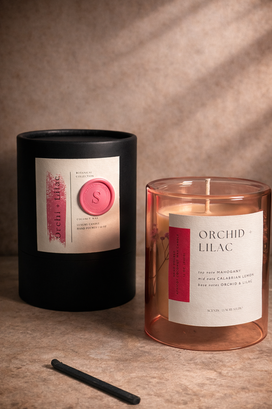 Orchid + Lilac | Botanical Candle
