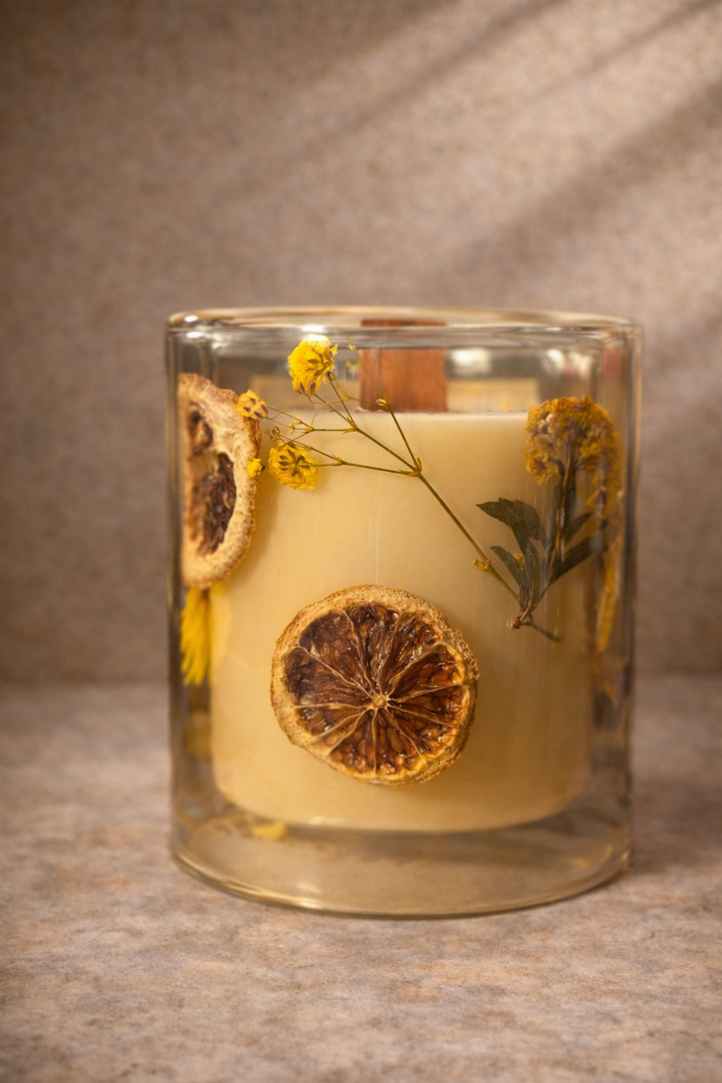 Lemon + Poppy Seed | Botanical Candle