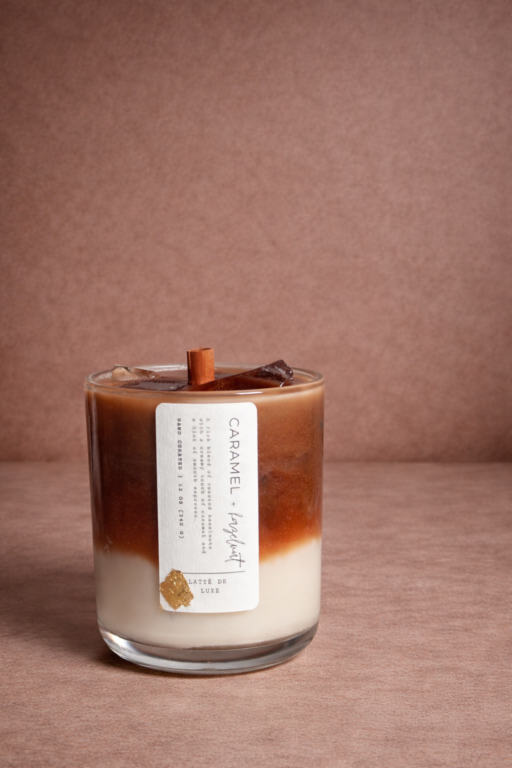 Caramel + Hazelnut | Luxury Latte Candle